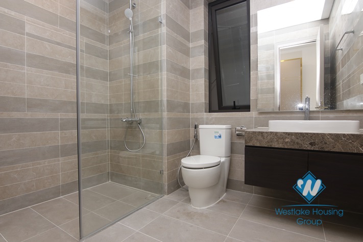 Three bedrooms apartment for rent in Sun Grand tower, Thuy Khue, Ba Dinh.